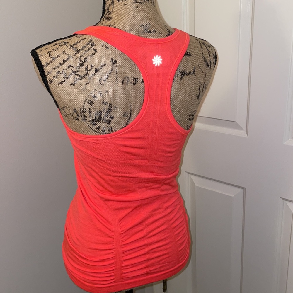 ATHLETA XS fitted racerback cute workout tank top fitness gym sports stretchy